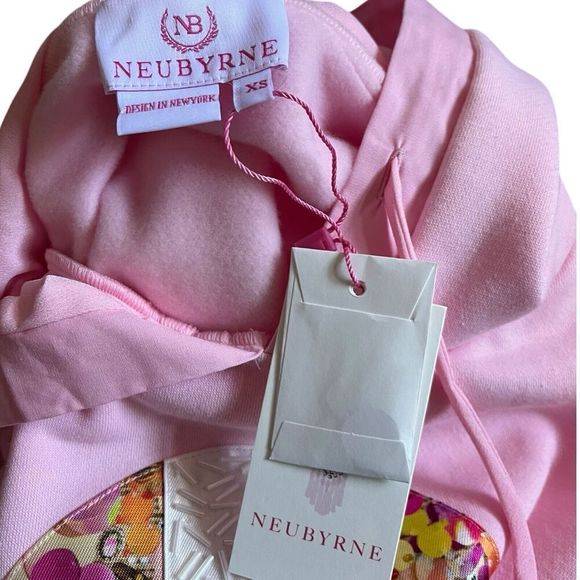 Nuebyrne Maccado Mask Jogger Set Lounge Pant Hoodie Luxury Sequin 2 Pc NWT US XS - Picture 10 of 14